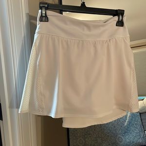 Spanx skort, white, size small